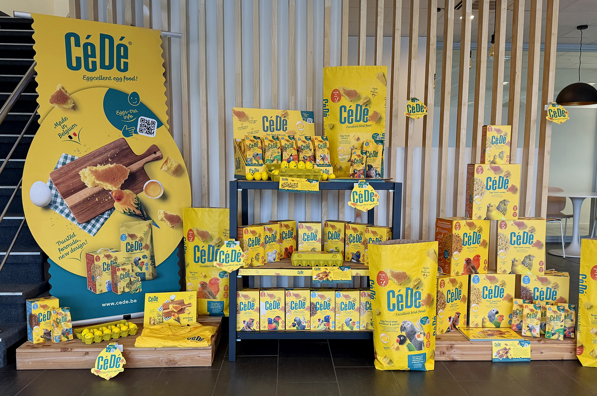 CeDe product range - The best Egg food on the Planet